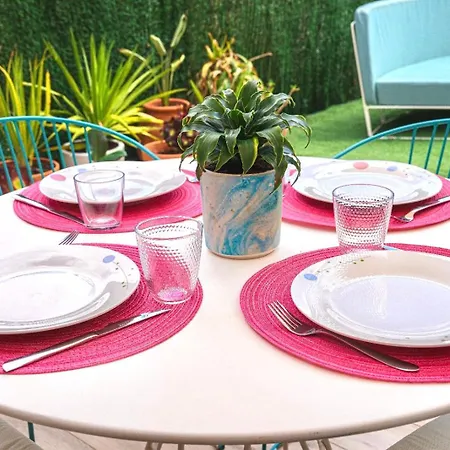Casa Mimar - Moderna, Jardín Y Wifi Fibra 1 Gb, Ideal Vacaciones Y Teletrabajo La Oliva