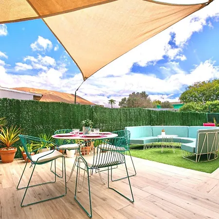 Casa Mimar - Moderna, Jardín Y Wifi Fibra 1 Gb, Ideal Vacaciones Y Teletrabajo La Oliva